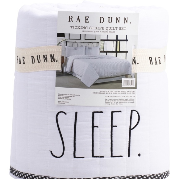 Rae Dunn Bedding Rae Dunn Comforter Set Queen Size Poshmark